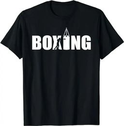 Boxing Lover Gym boxer kickboxing kickboxer enthousiaste Tshirt Unisexe Style Shirts for Men Clothing Tees Imprimé personnalisé 240527