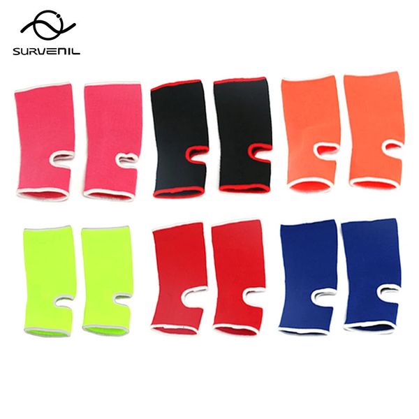 Boxe Muay Thai Sports Support de cheville Brace Protecteur Adulte MMA Fitness Chaussettes de pied Gardes Courir Basketball Sangles de sécurité Gear 240108