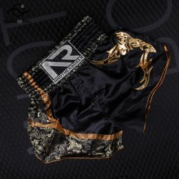 Boksen Satin Muay Thai Shorts Kids Men Women MMA Kick Boxing Shorts Quick Dry Kickboxing Fight Pants Sanda Combat Grappling Fightwear