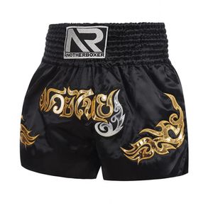 Shorts de boxe Anti-friction haute élasticité respirant Muay Thai cordon conception Kickboxing Shorts pour hommes Mma Sanda pantalons d'entraînement 240304