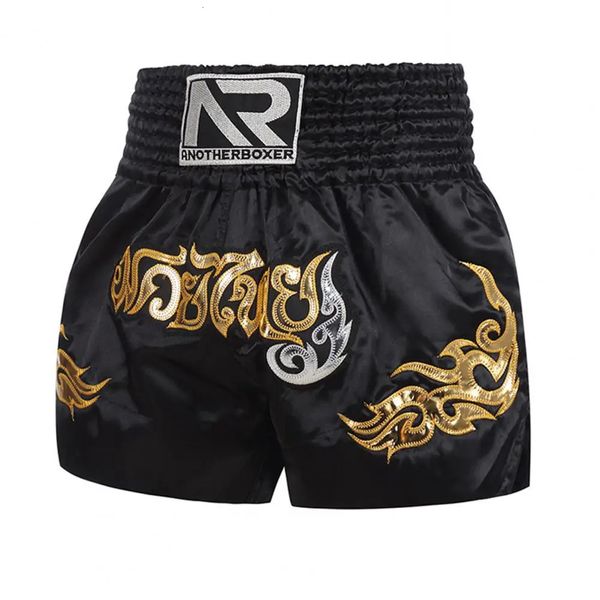 Boîtres de boxe Antifriction haute élasticité respirante Muay Thai Cord Design Kickboxing For Men MMA Sanda Training Pants 240318