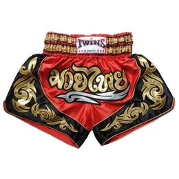 Maillots de boxe Muay Thai Shorts hommes femmes Sanda Tiger MMa Fitness Gym entraînement combat Kickboxing 221130