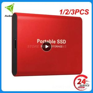 Boxs 1/2/3PCS Highspeed 1TB SSD 2TB Draagbare Externe Solid State Harde Schijf USB3.1 500GB Interface Mobiele Harde Schijf voor