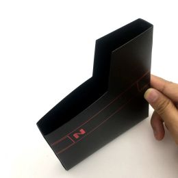 Boîtes 10 PCS Black Matte Covers Protecteur pour les manches de poussière de cartouche de jeu Nintendo NES