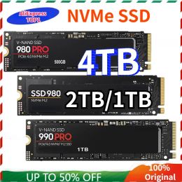 Boxs Brand Original M2 2280 SAM SSD 4TB / 2TB / 1TB 980PRO // 990 PRO SSD Disque Solid Internal PCIe Gen 4.0 x 4 NVME pour PS5 / PC / ordinateur portable