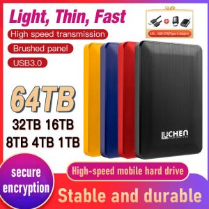Boîtes Disque dur externe 1TB Portable SSD 2TB Disques durs mobiles de Drive mobile de stockage HighSpeed Stater Drives / Mac