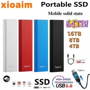 Boîtes pour Xiaomi SSD portable portable Original HighSpeed externe Solid State Drive 16 To USB 3.1 Interface mobile pour ordinateur portable / téléphones / PS5