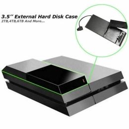 Boîtes Drive du disque dur HDD Boîte à disque dur de 3,5 pouces Boîte externe pour Sony PS4 Données du disque dur externe Données Banque Banque Hôte Cage de stockage