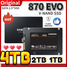 Boxs HOT 4TB SSD 870 EVO 250GB 500GB 1TB 2TB disco duro interno de estado sólido HDD SATA3 2,5 pulgadas ordenador portátil PC de escritorio MLC disco duro