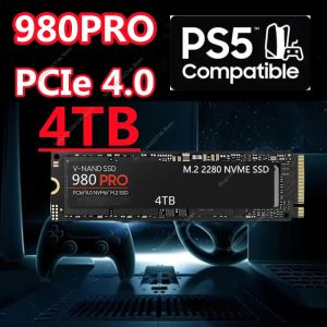 Boxs M.2 2280 SSD 980 Pro NVME 1 to 2 to 4 to PCIe Gen 4.0 X4, disque dur SSD pour ordinateur de bureau/ordinateur portable/Console de jeu/PS5