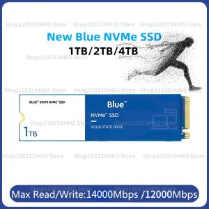 Boîtes nouvelles Blue à haute vitesse SN570 NVME 4TB 2TB 1TB SSD PCIE3.0 * 4 M.2 2280 Drive à l'état solide interne pour ordinateur portable PC PS5