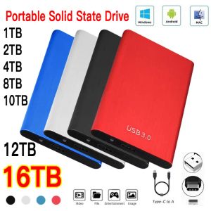 Boxs Original 1 to disque dur SSD Portable USB 3.0 haute vitesse transferts rapides 2 to pour stockage d'ordinateur Portable/de bureau