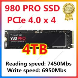 Boxs Original 980 Pro SSD 1TB 2TB 4TB NVME PCIE 4.0 M.2 2280 7450MB/S Interne Solid State Disk voor PS5 PlayStation5 Laptop Gaming PC