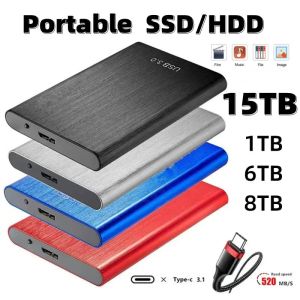 Boxs Original Portable haute vitesse SSD/HDD 2 to/4 to/8 to/16 to/30 to disque dur externe stockage de masse USB 3.0 Interface mémoire disque dur