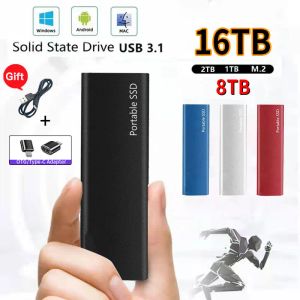 Boxs Portable 1TB Flash Hard Drive USB3.1 Typec Solid State Hard Disk 500 GB SSD Externe opslag Harde schijf voor laptop/desktop/mac