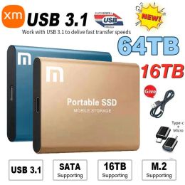 Boxs Portable ssd 500gb external Ssd 1TB USB3.1 Mobile Solid State Hard Disk 2TB external hard drive for Xiaomi for Laptop Computer