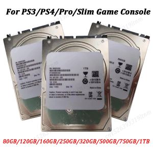 Boîtes SATA Disque du disque dur interne pour PS3 / PS4 / Pro / Slim Console Disque dur Disk 80 Go / 120 Go / 160 Go / 250 Go / 320 Go / 500 Go / 750 Go / 1 To