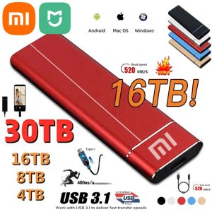 Boxs Xiaomi Mijia portable SSD haute vitesse TypeC USB3.1 disque SSD externe dispositif de stockage Mobile disque dur pour ordinateur portable