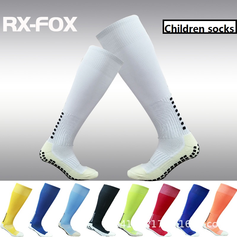 Boy Basketball Socks Tube Children's Football Socks Sports Thick Handduk Botten Non-Slip Square Sweat-Absorbing (M)