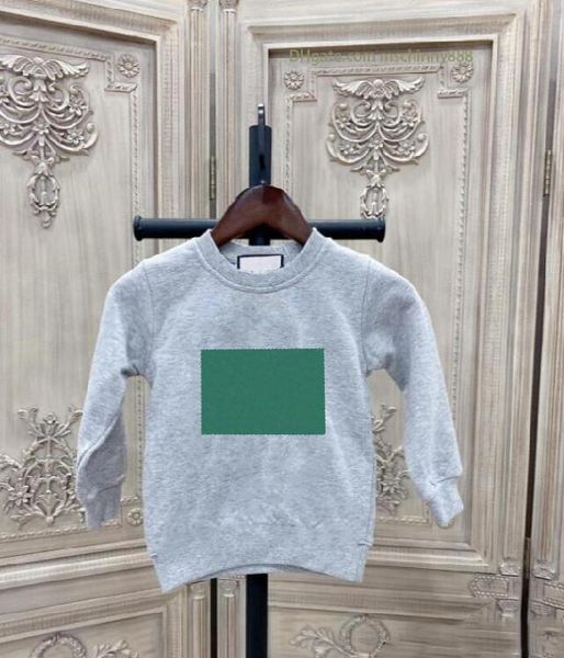 Sudaderas de marca para niño y niña, sudaderas con capucha con estampado de letras para niños de otoño, jersey para bebé, dibujos animados, ropa informal de diseñador para niños, sudadera, Tops