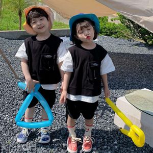 Boy Girl matching outfits Family Clothing Set vader Son Moeder Dochter Kledingpak Paar Look Ouder en kind Zomer 2024