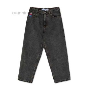 Boy Jeans Skater Pantalones de mezclilla de pierna anchadhfw Moda favorita Novedades X3ZS