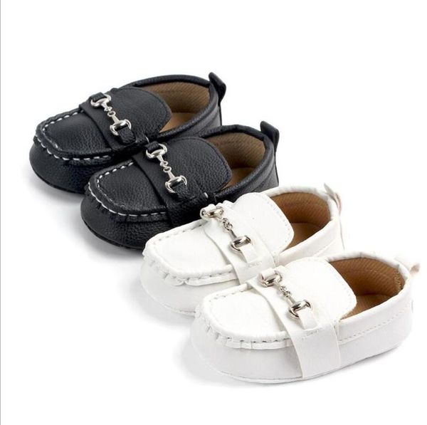 Garçon Chaussures En Cuir Bébé Infant Sneaker Chaussures Nouveau-Né Semelle Souple Toddler Footwears Pour 0 -1year Babys