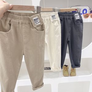 Pantalons Cargo pour garçons, vêtements d'hiver et d'automne pour garçons, pantalons de Sport décontractés pour enfants et adolescents de 2 à 8 ans