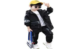 Garçons vêtements Sport costume décontracté garçons vêtements ensembles 2020 nouveau automne mode deux pièces enfants tenue enfants survêtement vêtements ensembles Y8055304