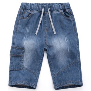 Boys de denim Boys Summer Fashion Pocket Design Kids Jeans Pantal