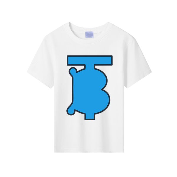 Filles garçons b lettres chemises pour enfants t-shirts de mode