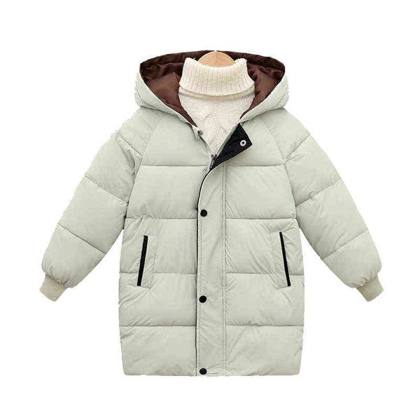 Niños Niñas Abajo Abrigo Invierno Adolescente Bebé Niños Algodón Forrado Parka Y Chaquetas Más Gruesas Cálidas Chaquetas Largas Niños pequeños Prendas de abrigo J220718