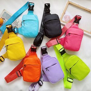 Niños Niñas Niños Mochila Kid Lápiz Bolsa de cintura Designe Cinturón Colorido Playa Estudiante Adolescente Monederos Deportes Unisex Gimnasio Bolsas cosméticas al aire libre P4oi #