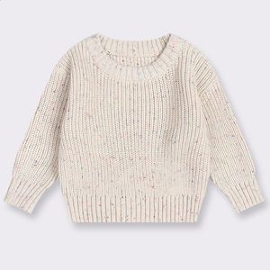 Jongens Meisjes Gebreide Trui Kinderen Winterkleding Jongens Katoen Oversized Sweaterpak Casual Dikke Kabel Gebreide Baby Trui Kleding 240129