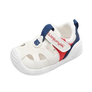 Jongensmeisjes Outdoor Summer Sandalen Peuter Ademende Qucik Dry Sport Beach Baby Casual schoenen 240506