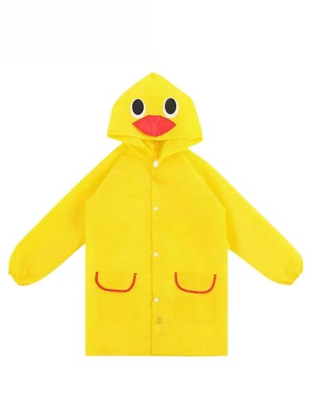 Manteau de pluie pour garçons et filles, imperméable avec animaux de dessin animé, imperméable élégant pour enfants, adapté à une hauteur de 35.43 à 51.18 pouces