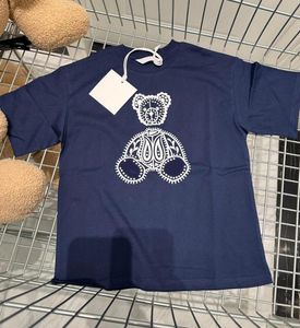 Jongensmeisjes t-shirts zomer babyjongens meisjes met letters bedrukte t-shirts mode ademende kinderkleding maat 100-150 zeer kwaliteit