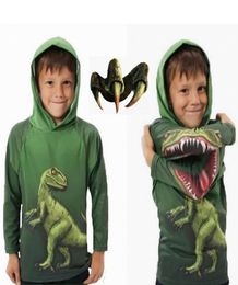 Jongens hoodie dinosaurus trui met lange mouwen Jurassic World hoodie sweatshirt casual topkleding herfst nieuwe trui kinderkleding2381851