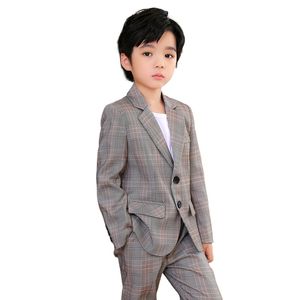 Little costume pour garçons Robe d'anniversaire Discours de discours de discours de piano (costume + pantalon)