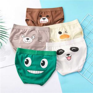 Garçons culottes coton sous-vêtements shorts enfants slips vêtements enfants pantalons 4pcs / lot 211122