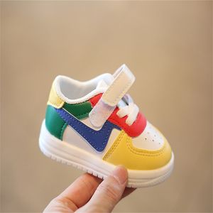 Jongens sport peuter lederen flats kinderen sneakers casual baby zachte schoenen voor kinderen meisjes baby 230310