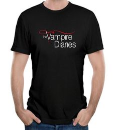 Garçons Tee Men039s série dramatique Stefan le Vampire Diaries haut t-shirts manches courtes col rond Cottonchildren039s vêtementschil1082992