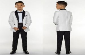 Tuxedo pour garçons Costumes de dîner pour garçons Costumes formels pour garçons Tuxedo pour enfants Tuxedo Occasion formelle Costumes blancs et noirs pour petits hommes trois 3618936