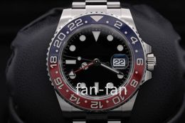 Montre bp Factory Cal.3186 40mm II "Pepsi" 126710BLRO SST - Insert Céramique Rouge Bleu