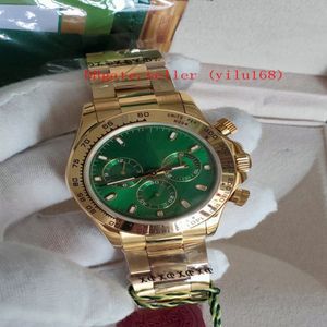 BP Factotry kwaliteit luxe Cosmograph 116508 40 mm 18K goud ETA 7750 uurwerk chronograaf werkend automatisch mechanisch Mens277P