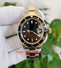 BP Maker Top Quality Watches 1994 Classic 40mm Vintage 16613 16613ln Noir Dwotone Asia 2813 Mouvement Automatic Mens Watch M9932234