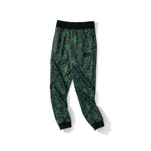 BP Mens Designer Pantalon Joggers Broderie Vert Camouflage Casual Coton Pantalon Lâche Pour Femmes Sweatpant Fitness Hip Hop Élastique Imprimer Lettre Pantalon Japon