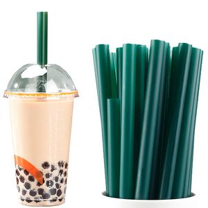 Paies en plastique jetables gratuites BPA Milkshake Boba Boba Bubble Tea Buinte Paies Longuellement Emballages Individu outils
