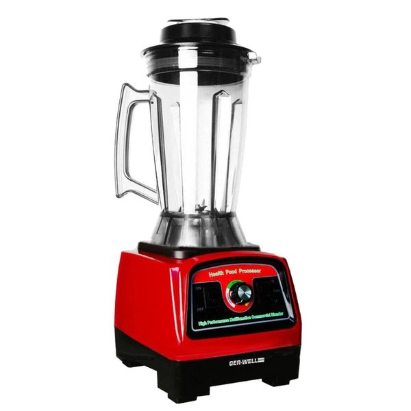 Machine à raser la glace professionnelle G7400 3,3 HP 2800 watts sans BPA Presse-agrumes à grande vitesse 3,9 L 57 000 crêtes Technologie de moteur 100 % ALLEMANDE Alimentaire robuste