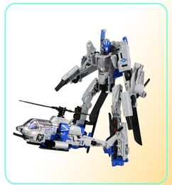 BPF AOYI NIEUWE Big Size 21cm Robot Tank Model Toys Cool Transformatie Anime Actie Figuren Vliegtuigfilm Kids Gift1776236